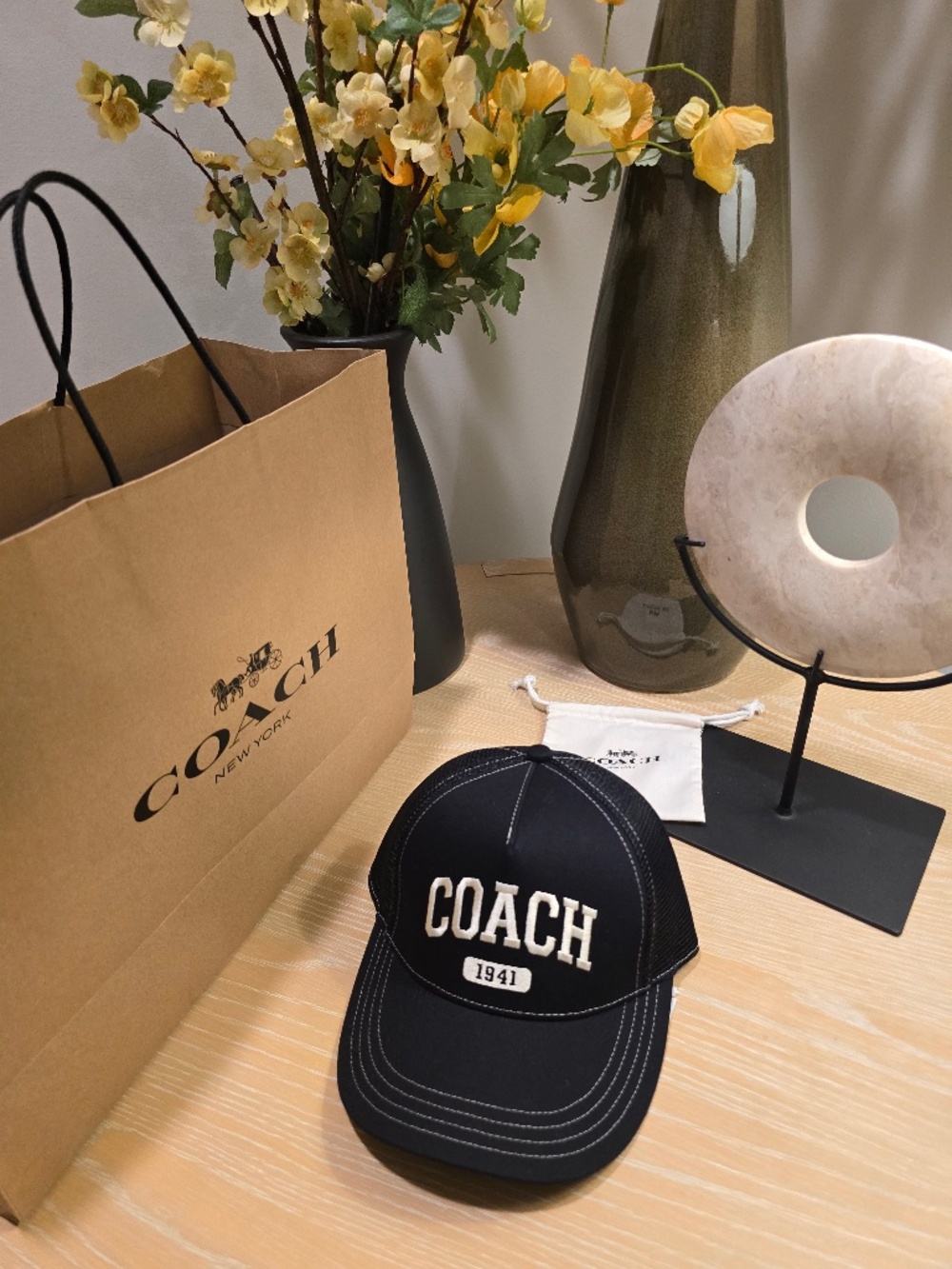 Coach Cap Blk